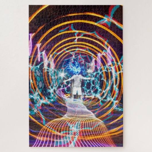 Psychedelic Puzzles Legpuzzel (Verticaal)