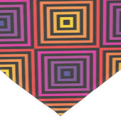 Psychedelic Rainbow Chevron Patroon Medium Tafelloper (Hoek)