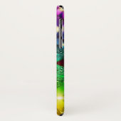 Psychedelic Rainbow Music Clef iPhone X Hoesje (Achterkant/links)