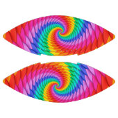 Psychedelic Rainbow Spiral Football (Panelen)