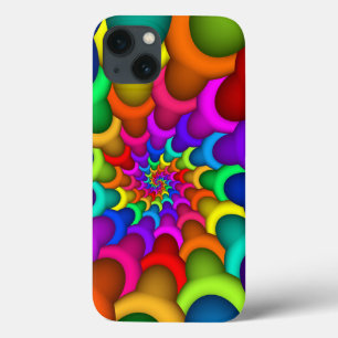 Psychedelic Rainbow Spiral Xtreme iPhone 6/6s Hoes