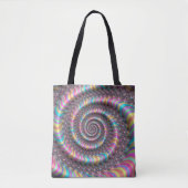 Psychedelic Rainbow Unicorn Nautilus 3D Draagtas (Voorkant)