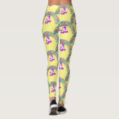 Psychedelic Rainbows and Unicorns Thunder_Cove Leggings (Achterkant)