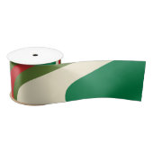 Psychedelic Retro 60s 70s Abstracte Kerstmis Lint (Spoel)