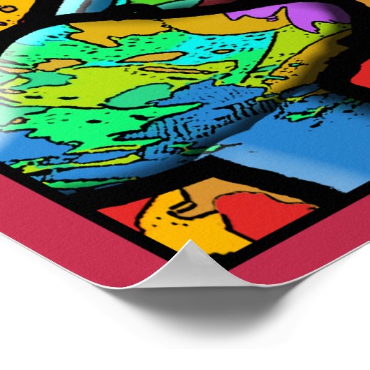 Psychedelic Rock Poster (Hoek)