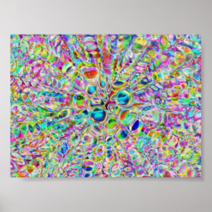 Psychedelic Shells Poster
