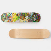 Psychedelic Skateboard (Horizontaal)