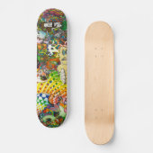 Psychedelic Skateboard (Voorkant)