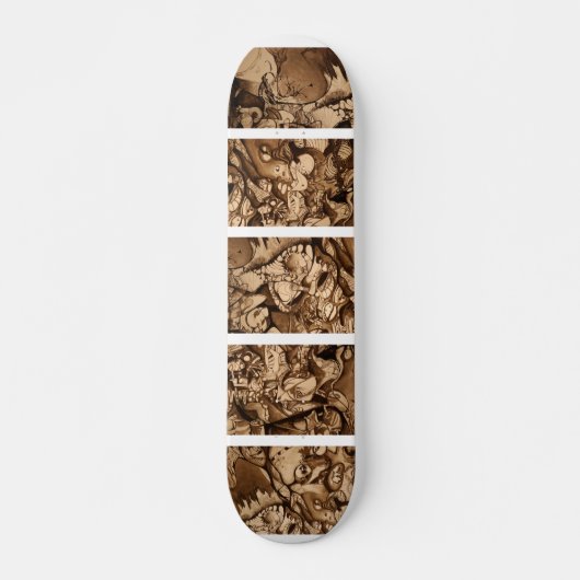 Psychedelic Skateboard (Voorkant)