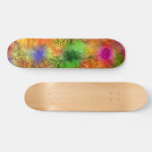 psychedelic Skateboard (Horizontaal)