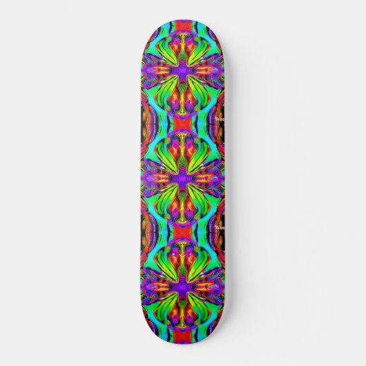 psychedelic Skateboard (Voorkant)