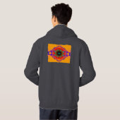 Psychedelic Smoke Hoodie (Achterkant volledig)