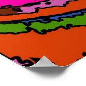 Psychedelic Sneaker Poster (Hoek)