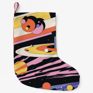 Psychedelic Space - Abstracte illustratie, Geometr Kleine Kerstsok