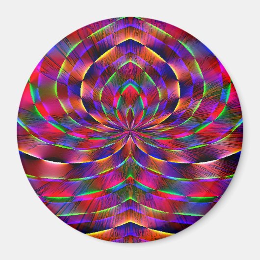 Psychedelic Spider....... Magneet (Voorkant)