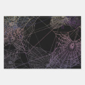 Psychedelic Spiders en Webs Inpakpapier Vel (Voorkant 3)