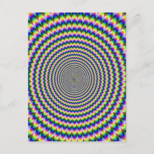 PSYCHEDELIC SPIRAAL. BRIEFKAART