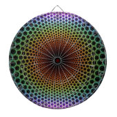 Psychedelic Spiral Dartbord (Voorkant)