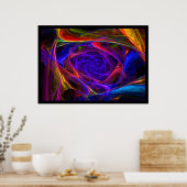 Psychedelic Spirals Poster (Keuken)