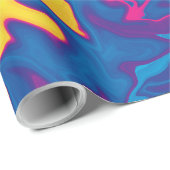 Psychedelic Splashing.... Cadeaupapier (Rol Hoek)
