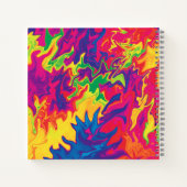 Psychedelic Splashing.... Notitieboek (Achterkant)