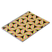 Psychedelic Squares Notitieboek (Linkerzijde)