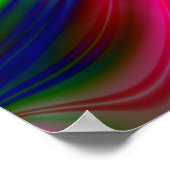 Psychedelic Star Burst Poster (Hoek)