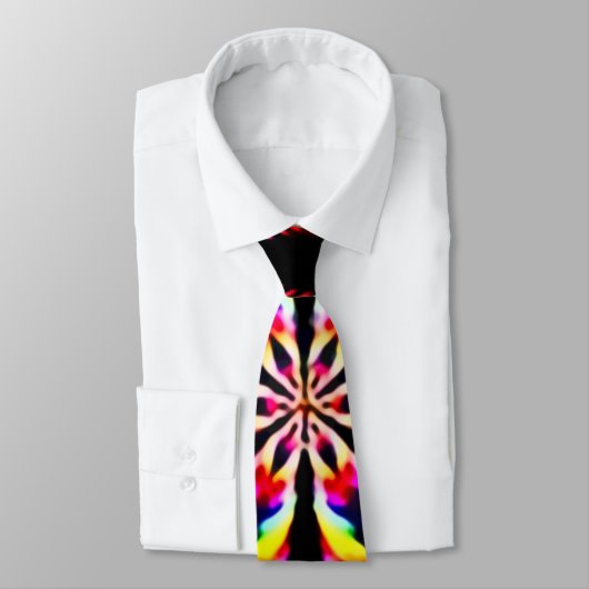 Psychedelic Star Theory Satin Power Stropdas (Gebonden)