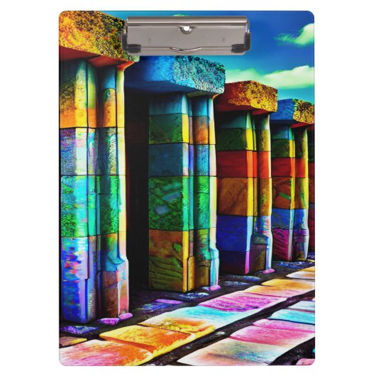 Psychedelic Stones Klembord (Voorkant)