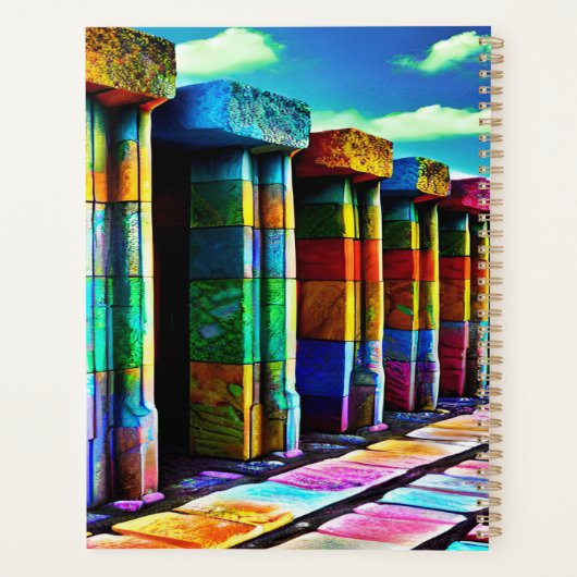 Psychedelic Stones Planner (Achterkant)