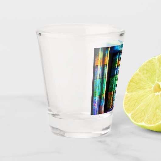 Psychedelic Stones Shot Glas (Links)