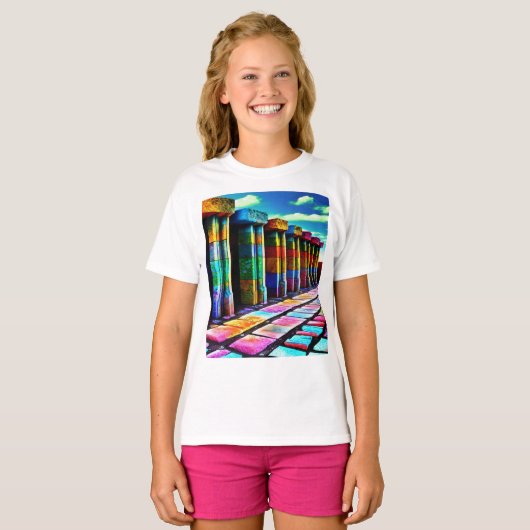 Psychedelic Stones T-shirt (Voorkant volledig)