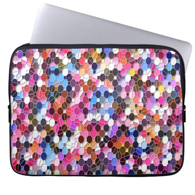Psychedelic Summer Fun... Laptop Sleeve (Voorkant)