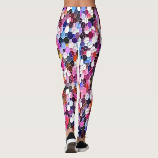 Psychedelic Summer Fun.... Leggings (Achterkant)