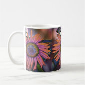 Psychedelic Sunflower Wraparound Mok (Links)