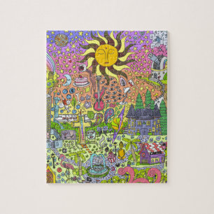PSYCHEDELIC SUNSET LEGPUZZEL