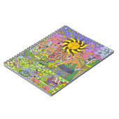 PSYCHEDELIC SUNSET NOTITIEBOEK (Linkerzijde)