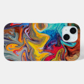 Psychedelic Swirl Abstracte telefoonhoes Case-Mate iPhone Case (Achterkant (horizontaal))