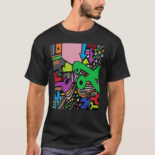 Psychedelic T-shirt (Voorkant)
