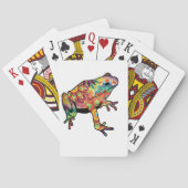 Psychedelic Thereed Frog Paring Deck Pokerkaarten (Achterkant)