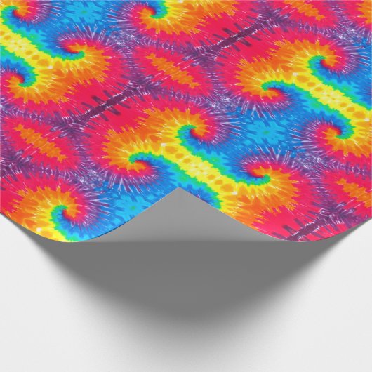 psychedelic tie abstract cadeaupapier (Hoek)