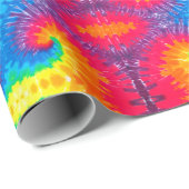psychedelic tie abstract cadeaupapier (Rol Hoek)