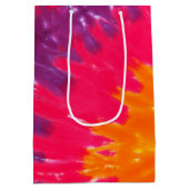 Psychedelic Tie Dye 80e Anniversaire Sac Cadeau Mo (Dos)