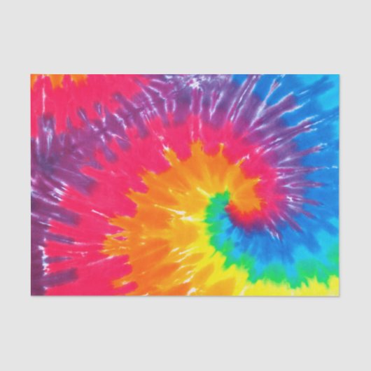 Psychedelic Tie Dye Tissuepapier (Voorkant)