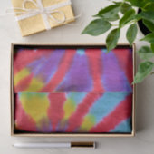 Psychedelic Tie Dye Tissuepapier (Geschenk)