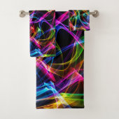 Psychedelic Trance Abstracte Art Bad Handdoek (Insitu)