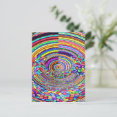 Psychedelic Trip Briefkaart (Staand voorkant)