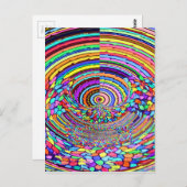 Psychedelic Trip Briefkaart (Voorkant / Achterkant)