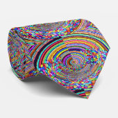 Psychedelic Trip Stropdas (Opgerold)