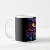 Psychedelic Uilen versie 19 Mok (Links)